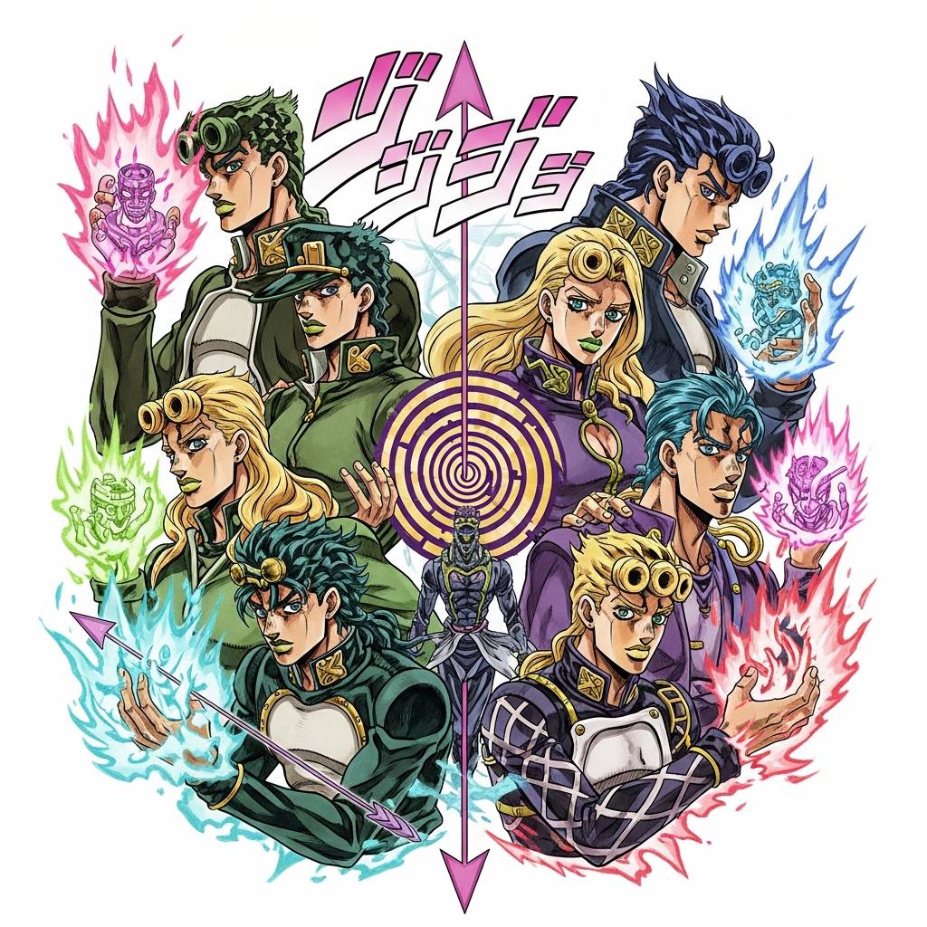 viewpath20260118_022552_d4f33dd4c79f1e65999e55763b53662f ジョジョの奇妙な冒険、荒木飛呂彦の芸術性と各部で描かれる人間ドラマの真髄